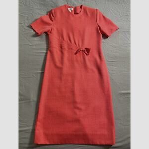 Vtg. 1960s Henry Lee Short Sleeve Dress